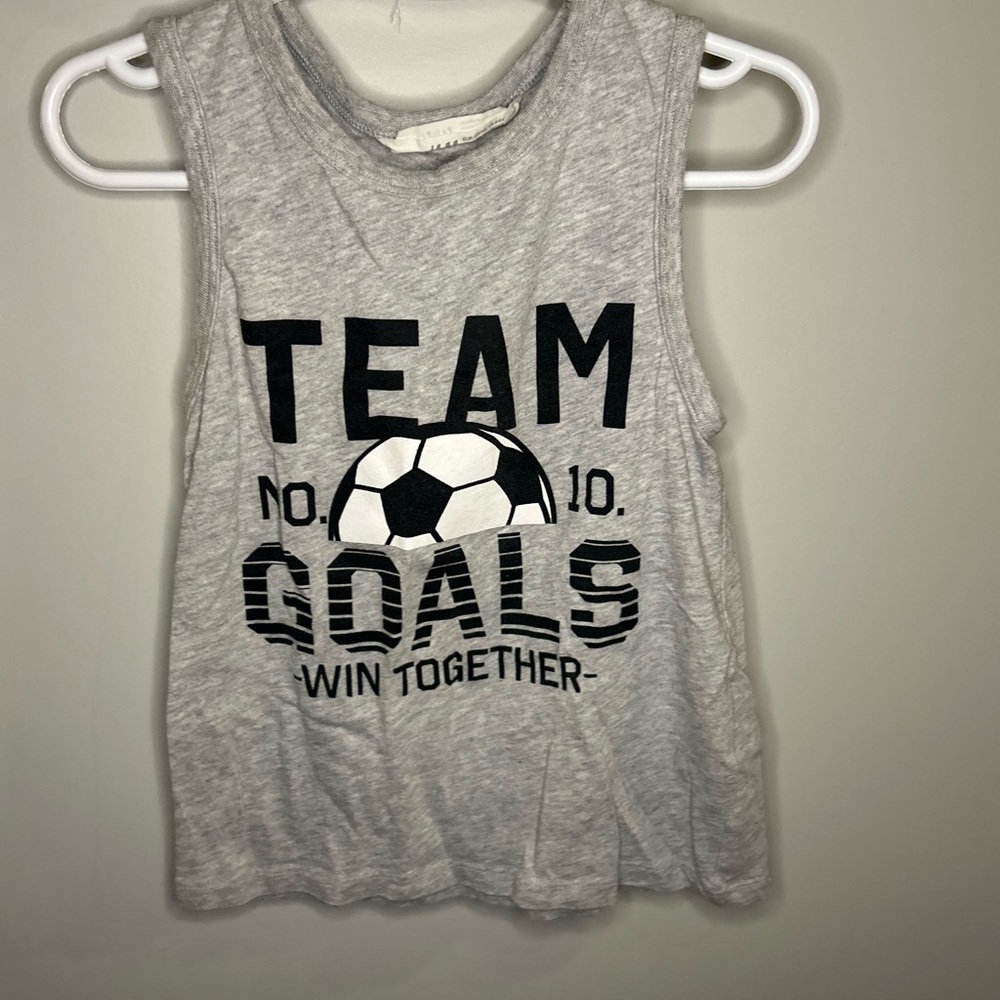 H&M Gray Team Goals Tank Top